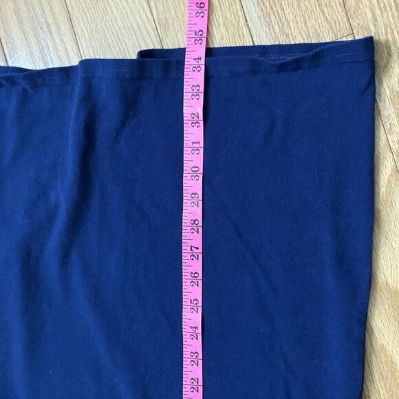 Champion T-shirt Dress Womens L Navy Blue Logo Athleisure Comfy - Picture 9 of 9